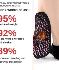 AMFIZZ Tourmaline Lymphvity Slimming Health Sock