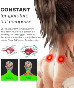 Alternative view of PuriHeal Wormwood LymphaticDetox NeckPatch