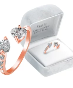 Alternative view of Esmée Chalcedony Ionic Ring