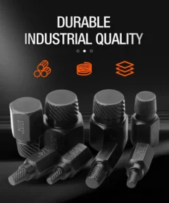 POUSBO® 5PCS SCREW AND BOLT EXTRACTOR SET