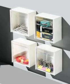 Alternative view of Wall-mounted clamshell storage box