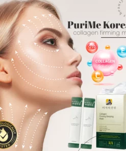 Alternative view of New PuriMe Korean Collagen Firming Wash-Free Mask