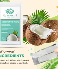 Alternative view of Coconut Oil Teeth Whitening Strips