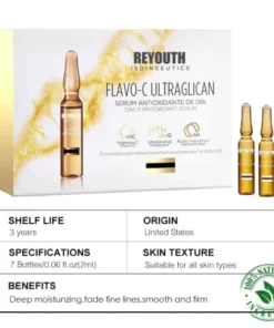 ReYouth™ Vitamin C&Hyaluronic Acid Anti-Aging Serum ampoule