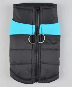 Dog Winter Warm Clothes Zipper Dog Vest