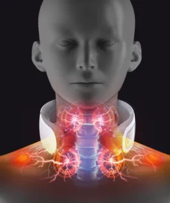 Microcurrent PulseAcupucnture Neck Lymphvity Massager