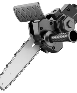 Alternative view of 4/6 Inch Electric Drill Modified To Electric Chainsaw Drill Attachment