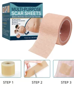 ELAIMEI Medical Soft Silicone Gel Tape for Scar Removal