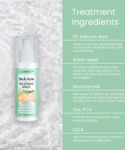 Alternative view of CLEARBAC Back Acne Treatment Spray