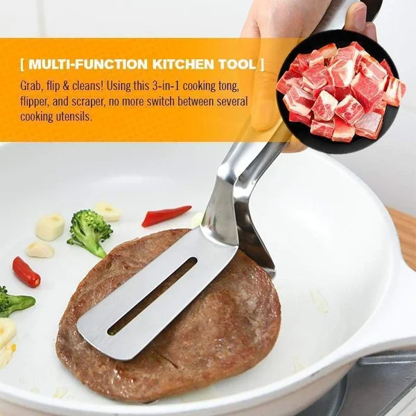 3-in-1 Stainless Steel Barbecue and Kitchen Clamp - Image 4