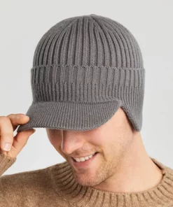 Outdoor Riding Elastic Warm Ear Protection Knitted Hat