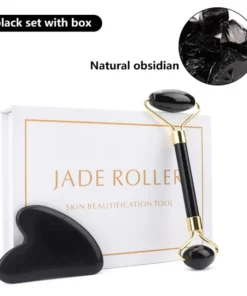 Alternative view of Haulseto Rose Quartz Jade Roller