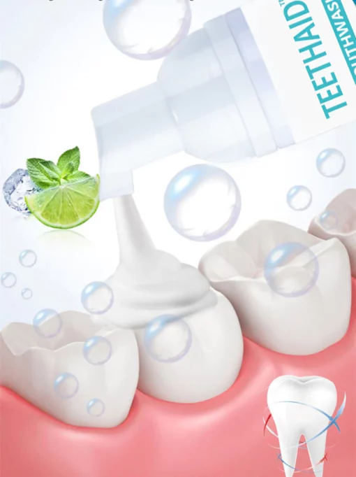 NewTeeth Toothpaste Mousse Foam Calculus Removal, Teeth Whitening, Healing Mouth Ulcers, Eliminating Bad Breath, Preventing and Healing Caries, Tooth Regeneration