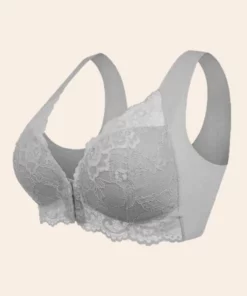 Bra For Women Front Closure 5D Beauty Back Sports Comfy Bra