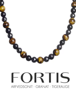 FORTIS Chalcedon-Perlenkette
