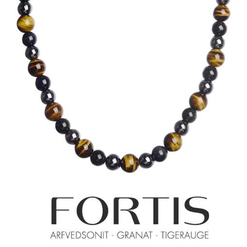 FORTIS Chalcedon-Perlenkette