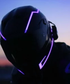 Motorcycle Helmet Light LED DIY Helmet LED Light Motorbike Reflective Strips