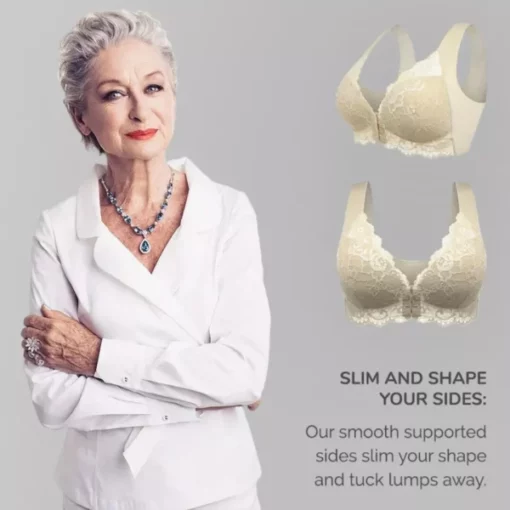 Sabine Front Closure Beauty Back Comfy Bra - Image 2