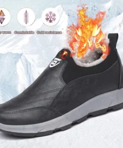 Men's Winter Waterproof Non-Slip Snow Boots
