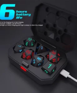 Dice Rechargeable with Charging Box