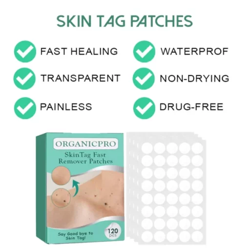 OrganicPro SkinTag FastRemover Patches