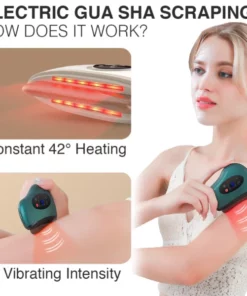 Alternative view of Electric Red Light Photothermal Scraping Device