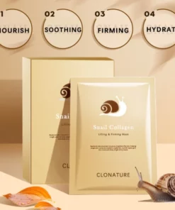 Alternative view of CLONATURE Korean Snail Collagen Lifting & Firming Mask