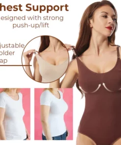 Alternative view of Landola™ Sculpting Bodysuit With Snaps