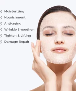 Alternative view of Clinical Golden Collagen Lace Silk Mask