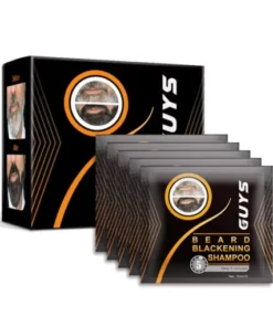 Guys Natural Darkening Beard Shampoo