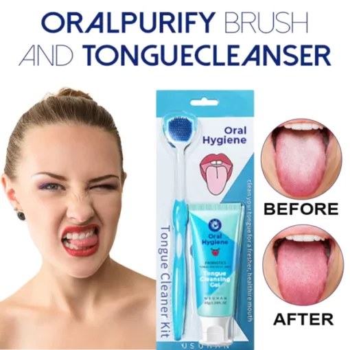 OralPurify Brush and TongueCleanser