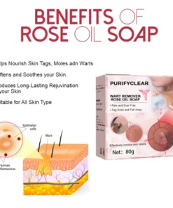 Alternative view of PurifyClear WartRemover RoseOil Soap