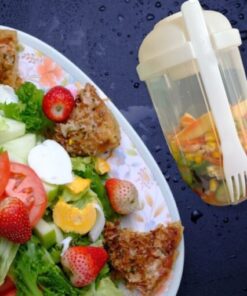 Bottle Salad Container
