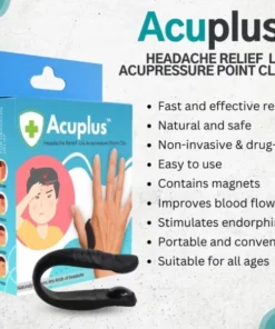 Acuplus Headache Relief LI4 Acupressure Point Clip