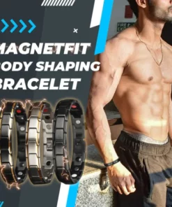 Mens Titanium Steel Magnetic Healthy Bracelets