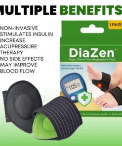 Alternative view of DiaZen Sugar Down Foot Acupressure-Pads