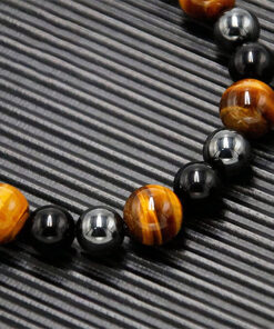 Alternative view of FORTIS Chalcedony Beaded Necklace