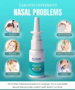 Alternative view of Dr.Nose™ Nasal Sprays