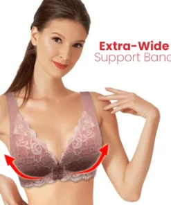 Sabine France Front Closure Beauty Back Comfy Bra