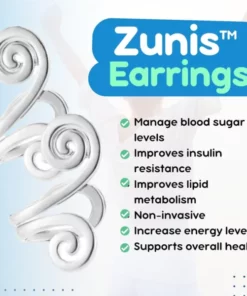 Zunis Acupressure Sugar Regulator Earrings