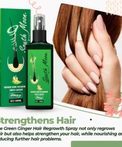 Alternative view of Green Ginger Hair Regrowth Spray