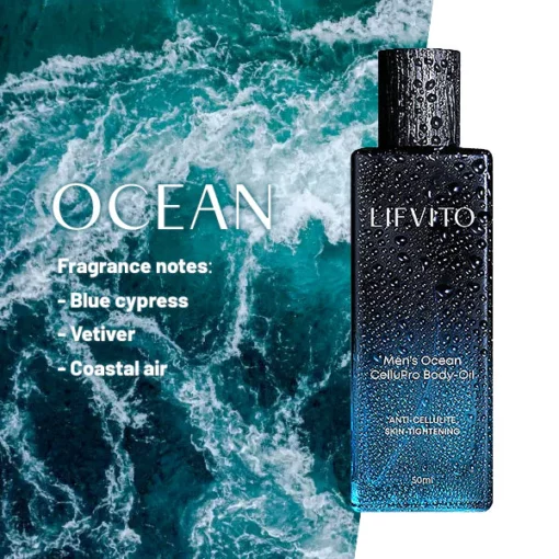 LIFVITO Mens Ocean CelluPro Body Oil