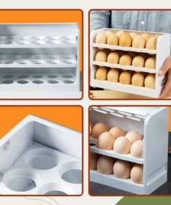 3 Layers Refrigerator Egg Storage Box
