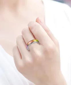 EMPLO LabradoriteThermo Fidget Ring