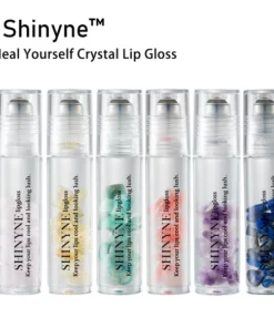 Alternative view of NEW Shinyne Natural Crystal Moisturizing lush lip Gloss Lips Plumping