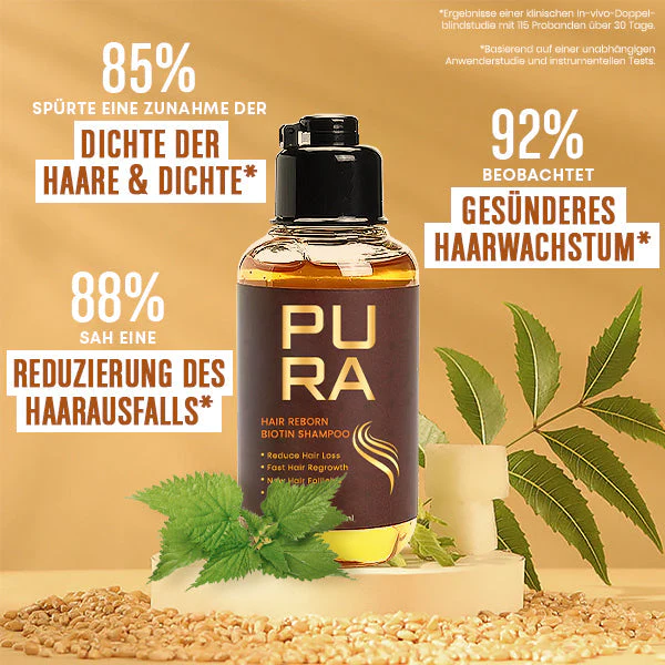 PURA Essenz Haar Wiedergeboren Biotin Shampoo