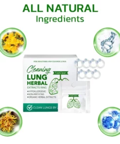 Alternative view of FastClean Cleaning Lung Herbal Extracts Ring