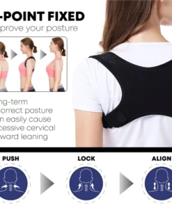 Alternative view of ComfyBrace MagneticTherapie Posture Corrector