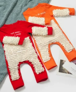 Baby mop clothes