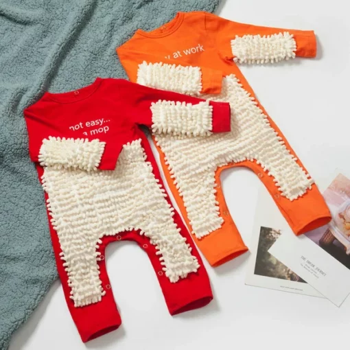 Baby mop clothes
